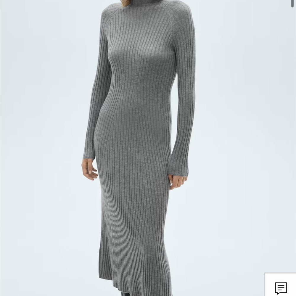 XS Ribbed Maxi Bodycon Dress - Picture 11 of 12
